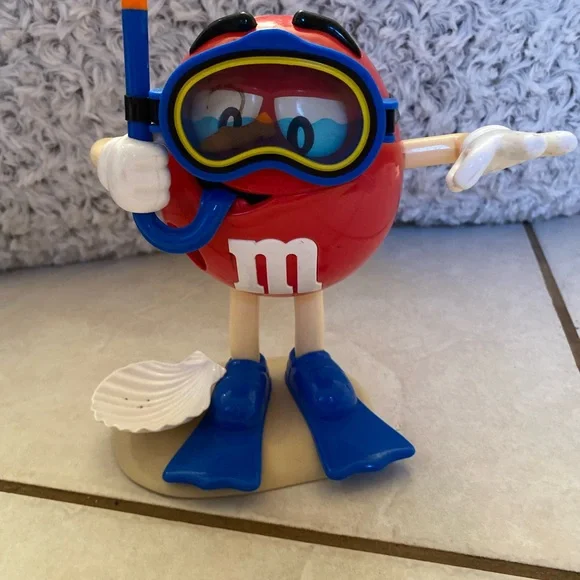特撮 M&M's EURO LIMITED - SNORKEL (RED) M&M'S | Toys | Vintage Red Mm Snorkel Scuba Diver Candy Dispenser